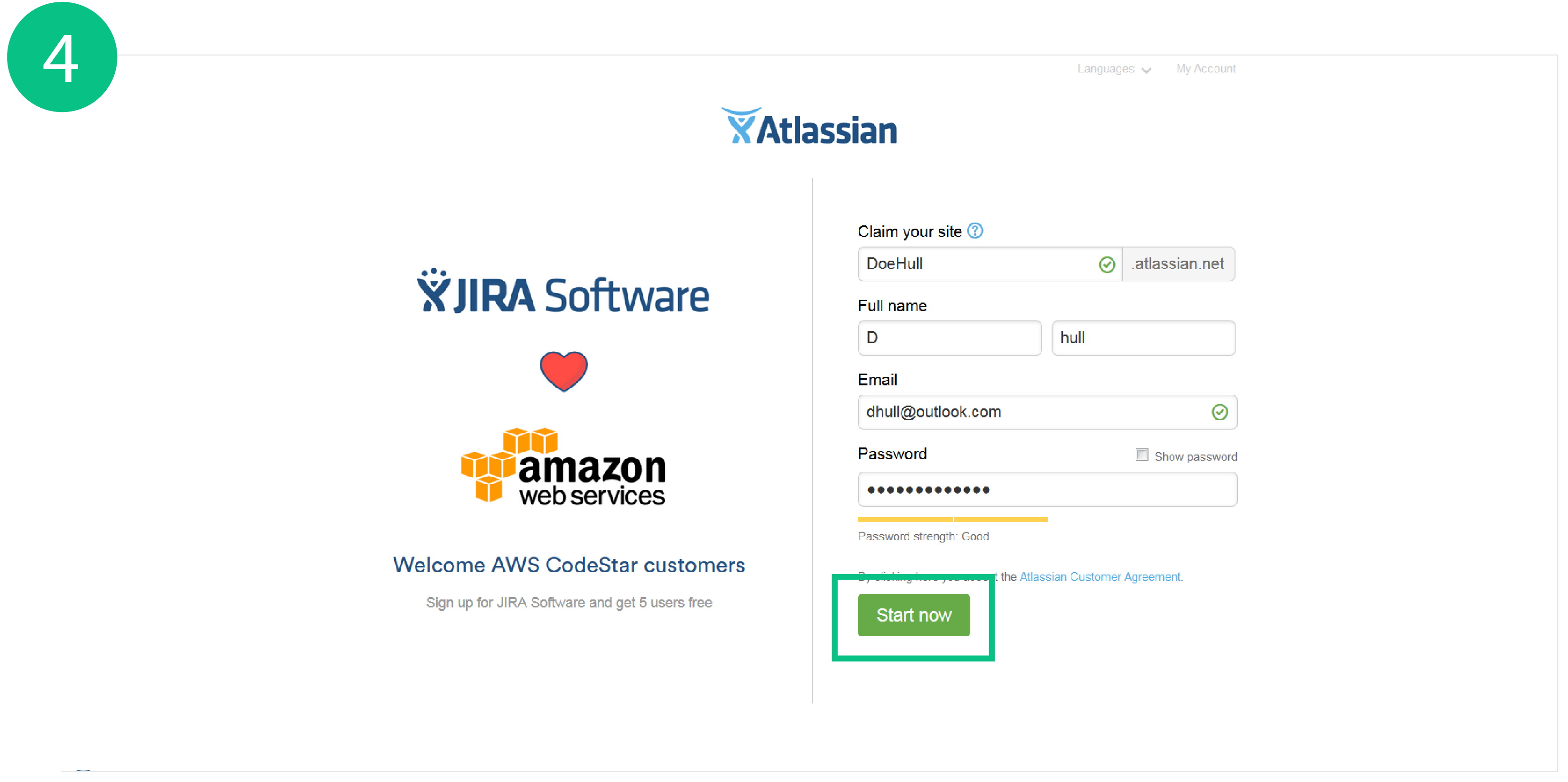 Create JIRA Software Cloud account Create JIRA Software Cloud account