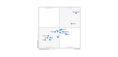 Gartner 将 AWS定位在“领导者象限”中 Gartner 将 AWS定位在“领导者象限”中