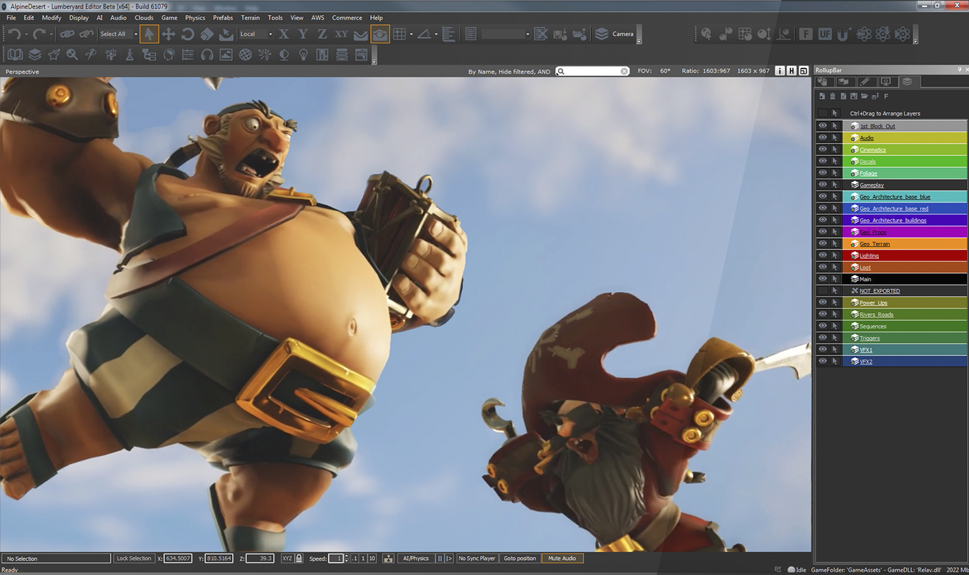 Lumberyard 编辑器 Lumberyard 编辑器