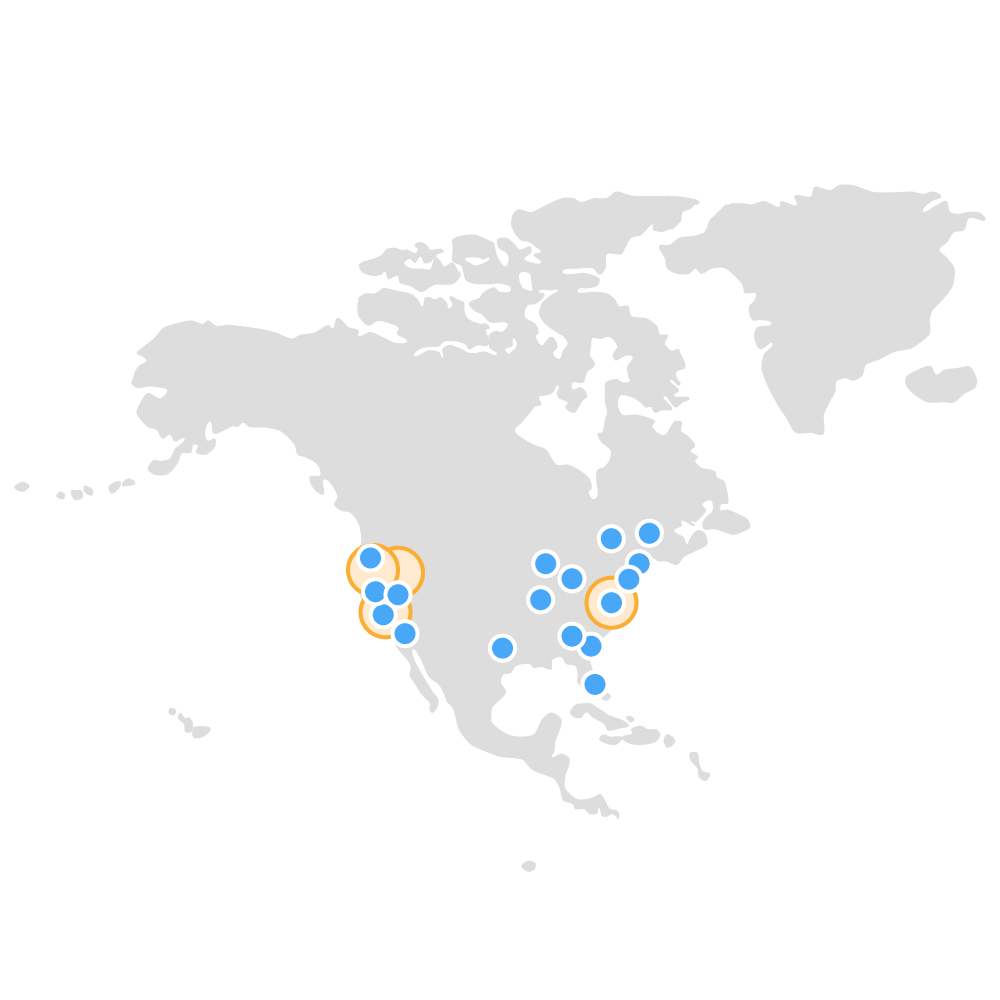 North America Locations North America Locations