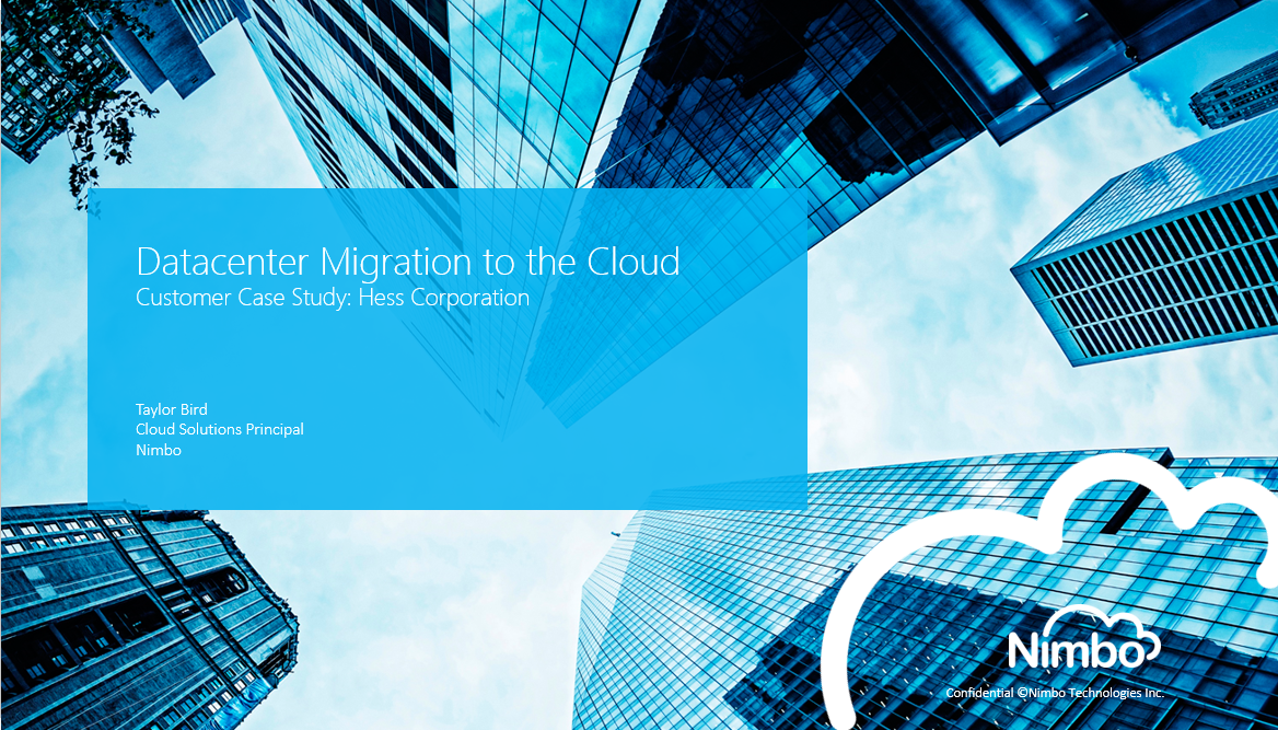 Webinar_Datacenter Migartion_Nimbo