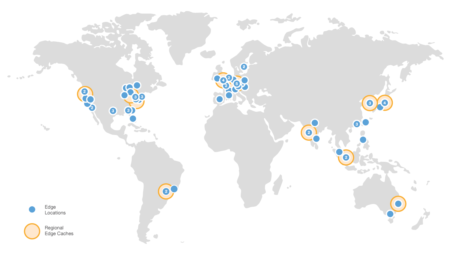 Amazon CloudFront グローバルエッジネットワーク Amazon CloudFront グローバルエッジネットワーク