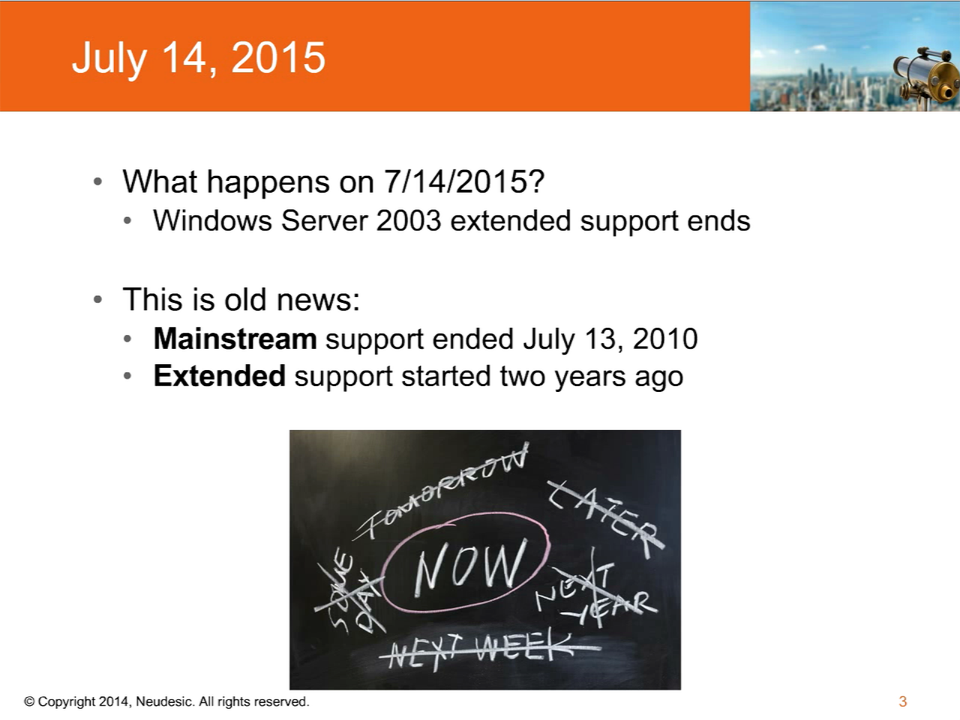 Migration to AWS Webinar - Featuring Neudesic