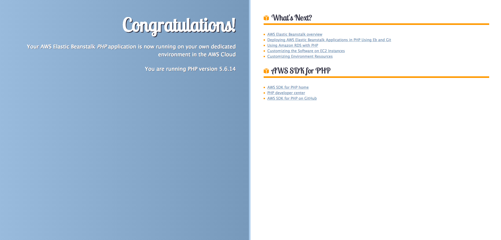 Getting-Started-Launch-an-app-congratulations