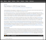 AWS Blog: File Interface to AWS Storage Gateway with How-To Tips